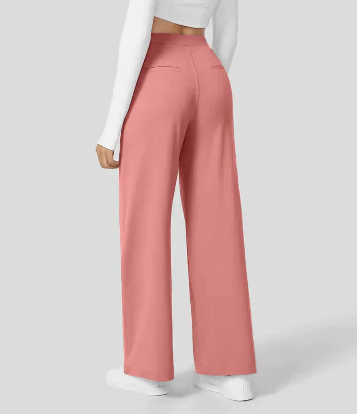 Palazzo Hose für Damen - Elegant Hohe Taillen Marlenehose