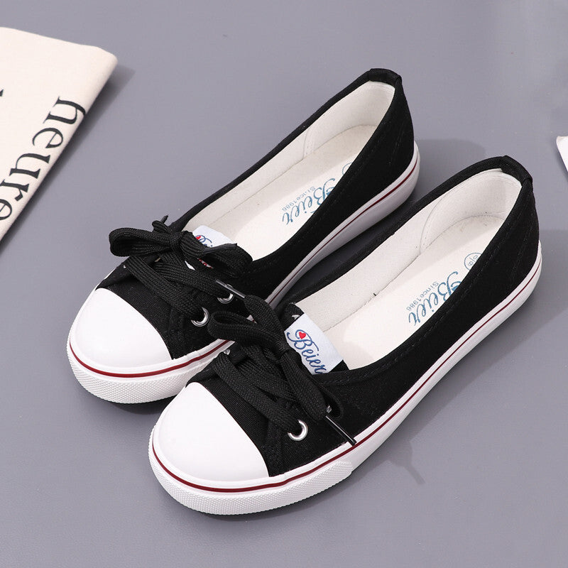 Pantolette für Damen - Bequeme Flache Mules mit fußbett für Sommer
