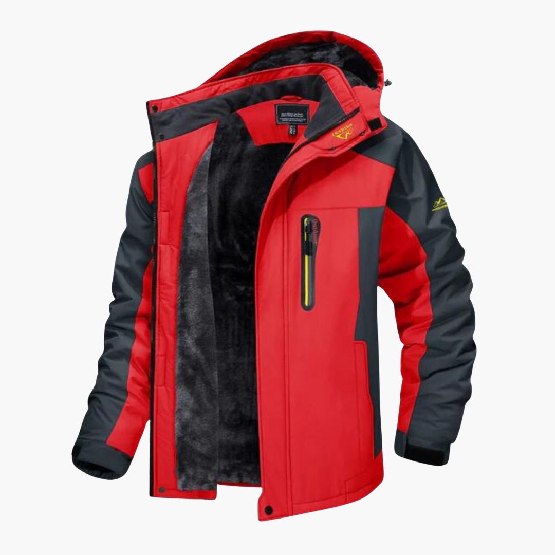 Fleecejacke für Kalte Tage - Hochwertige Warme Wasserfeste Jacke für Herren