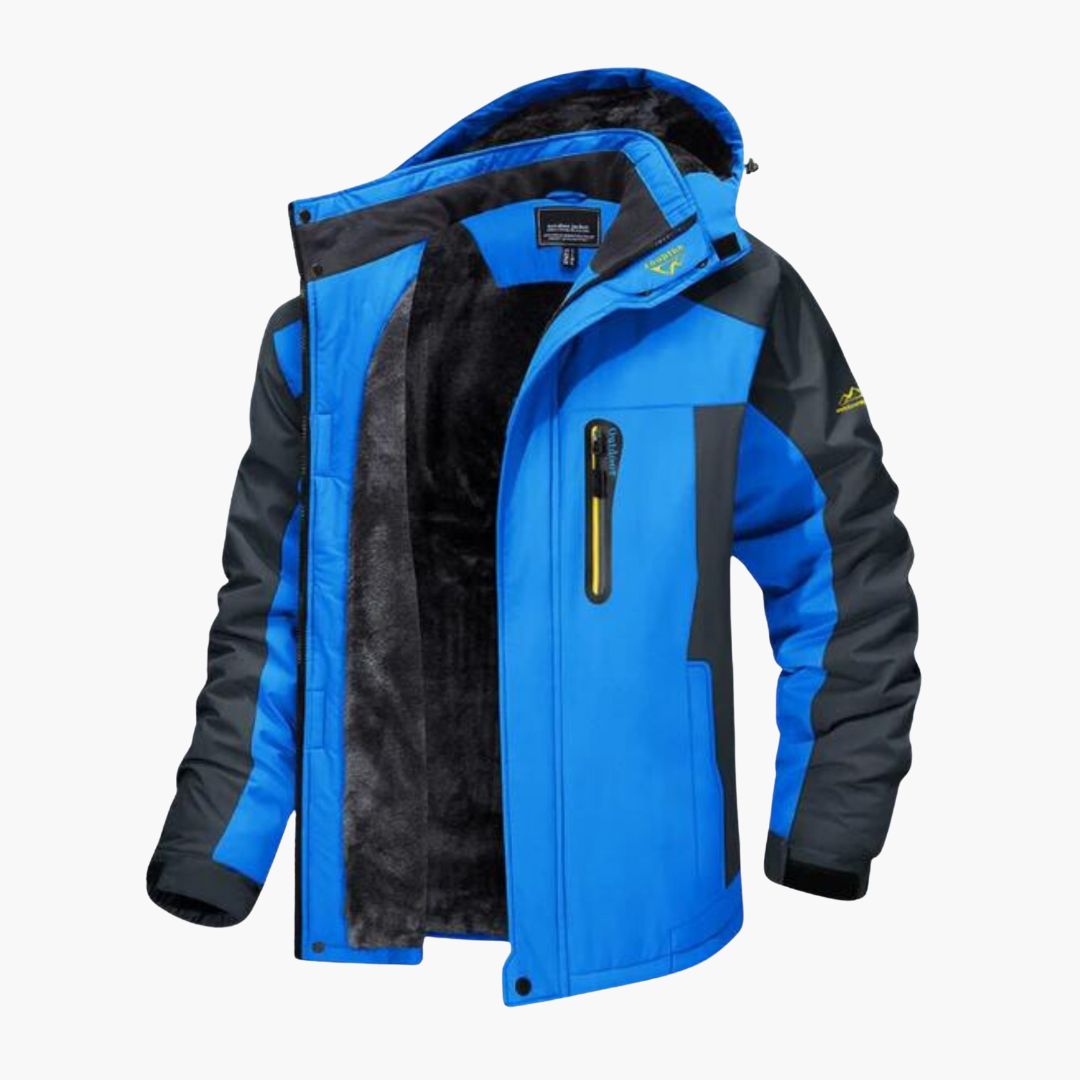 Fleecejacke für Kalte Tage - Hochwertige Warme Wasserfeste Jacke für Herren