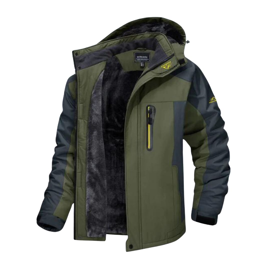 Fleecejacke für Kalte Tage - Hochwertige Warme Wasserfeste Jacke für Herren