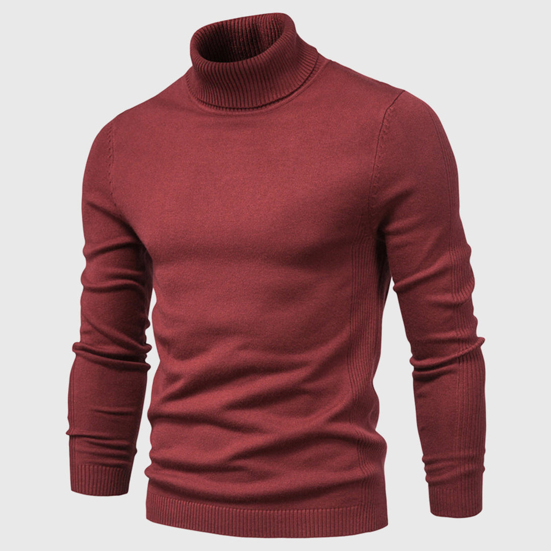 Rollkragenpullover für den Herbst - Hochwertiger waschbarer Pullover für Herren
