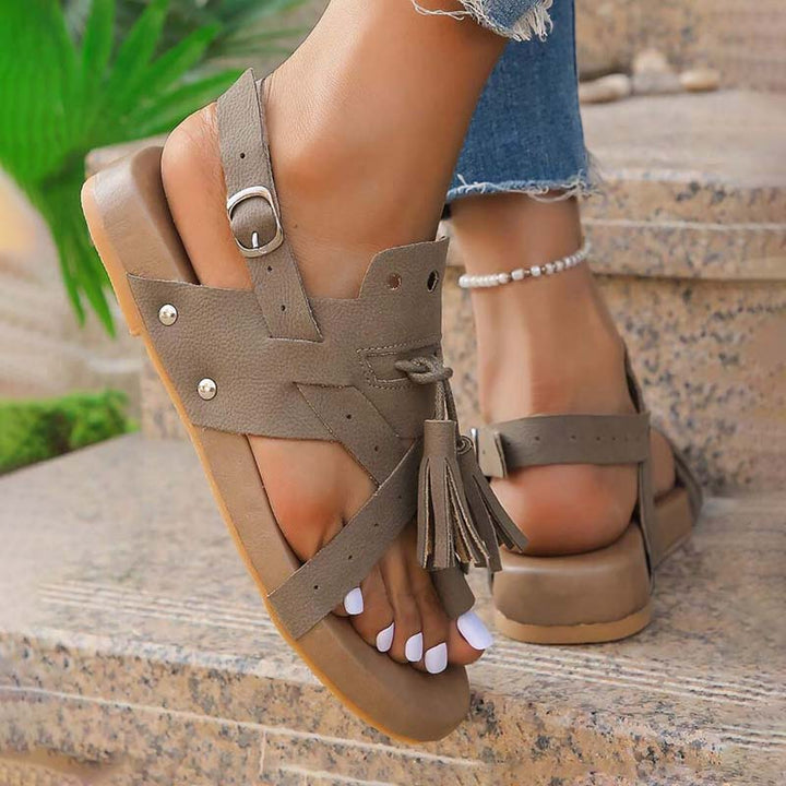 Sandalen für Damen - Elegante Sommerliche Bohème-Sandaletten