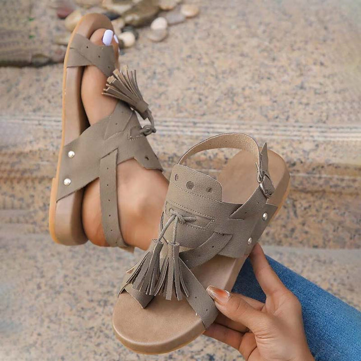 Sandalen für Damen - Elegante Sommerliche Bohème-Sandaletten