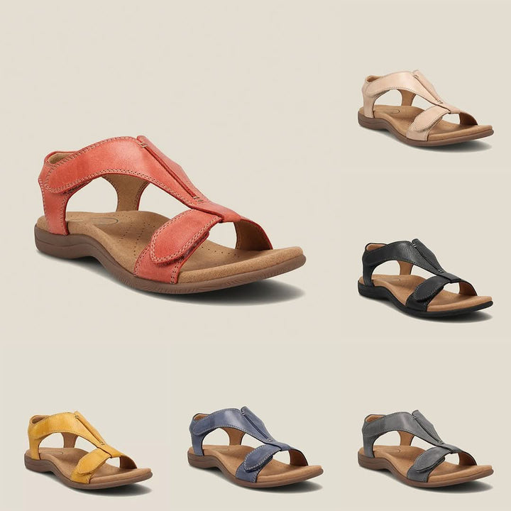 Sandalen für Damen - Bequeme Sommerschuhe mit Weichem Fußbett