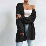 Lang Gebreid vest met subtiele details voor dames