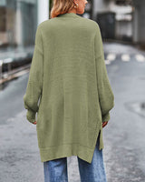 Lang warm vest met lange mouwen voor dames