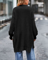Lang warm vest met lange mouwen voor dames
