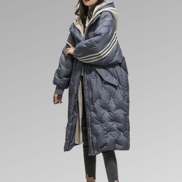 Voss Copenhagen Parka | Lange oversized Puffer-Winterparka für Damen