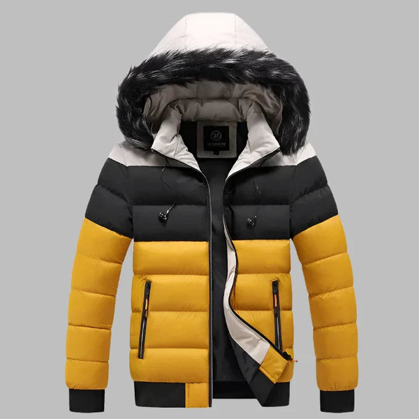 Everest Winterparka | Warme Herren-Winterjacke mit Fellkragen