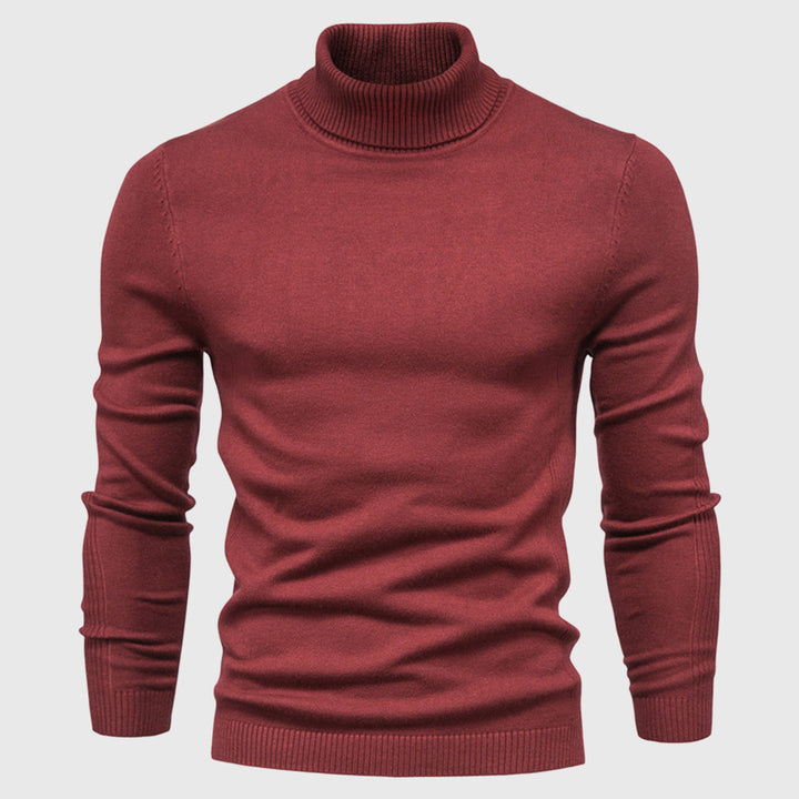 Rollkragenpullover für den Herbst - Hochwertiger waschbarer Pullover für Herren