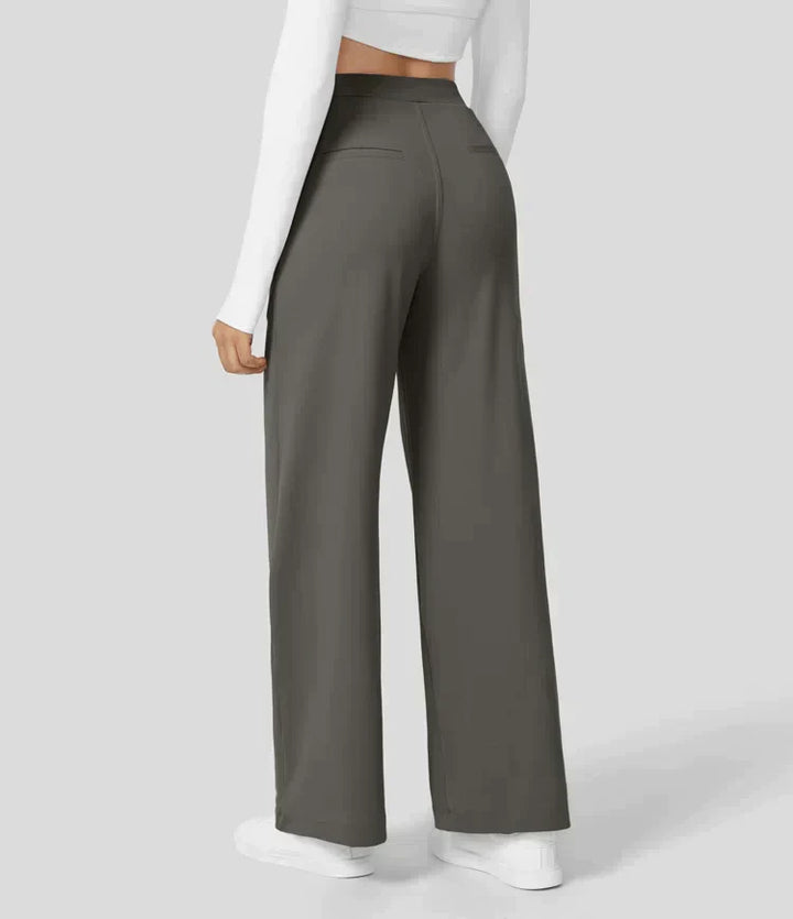 Palazzo Hose für Damen - Elegant Hohe Taillen Marlenehose