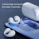 Drahtlose Knochenschall-Kopfhörer | Komfortable und klare Klangerfahrung ohne Beeinträchtigung durch Umgebungsgeräusche