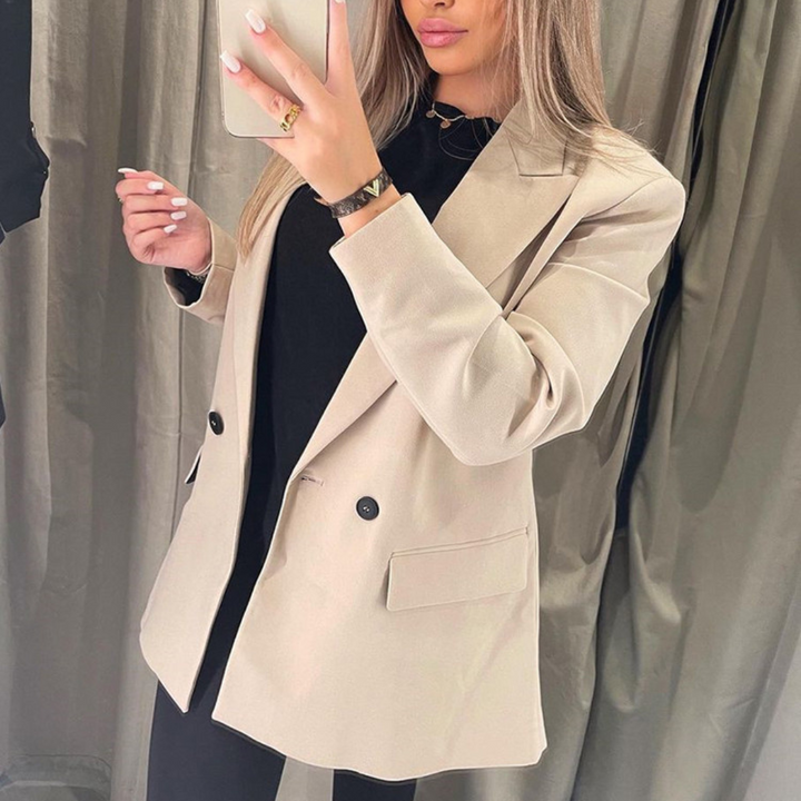 Blazer für Damen – Trendige langer Übergangsjacke