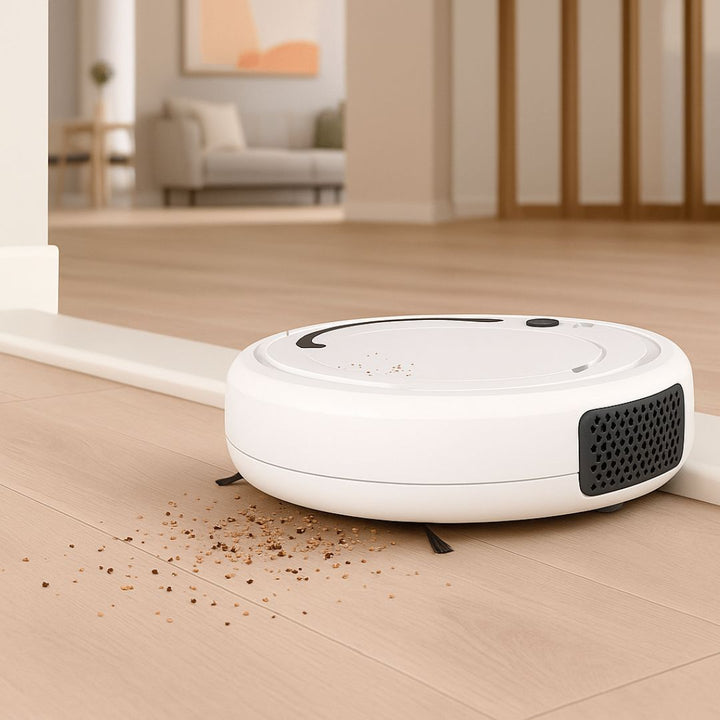 Saugroboter 3-in-1 automatisch - Roboterstaubsauger intelligent saugen wischen kehren Herbst Haushalt