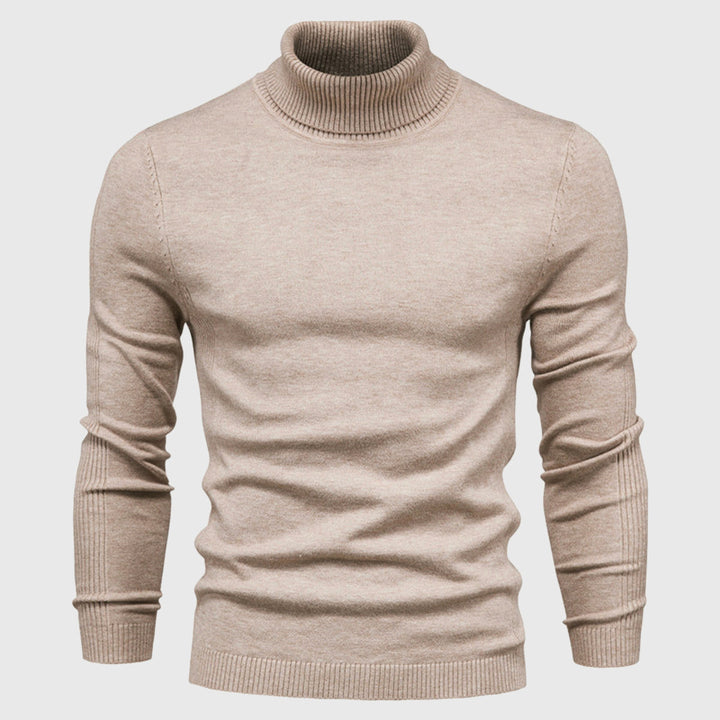 Rollkragenpullover für den Herbst - Hochwertiger waschbarer Pullover für Herren