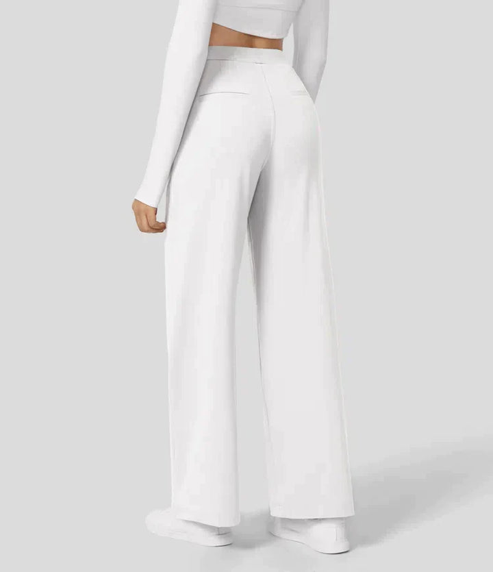 Palazzo Hose für Damen - Elegant Hohe Taillen Marlenehose