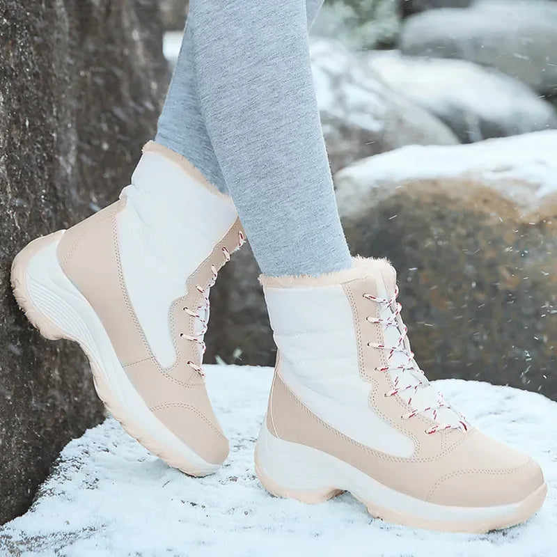 Rosafield Snowboots | Ergonomische Winterstiefel für Damen zur Schmerzlinderung und Wärme