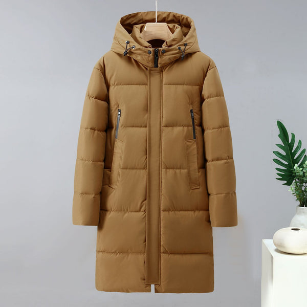 Nordic Thermal Parka | Warmer Langer Parka Wintermantel für Herren mit Fleece-Futter