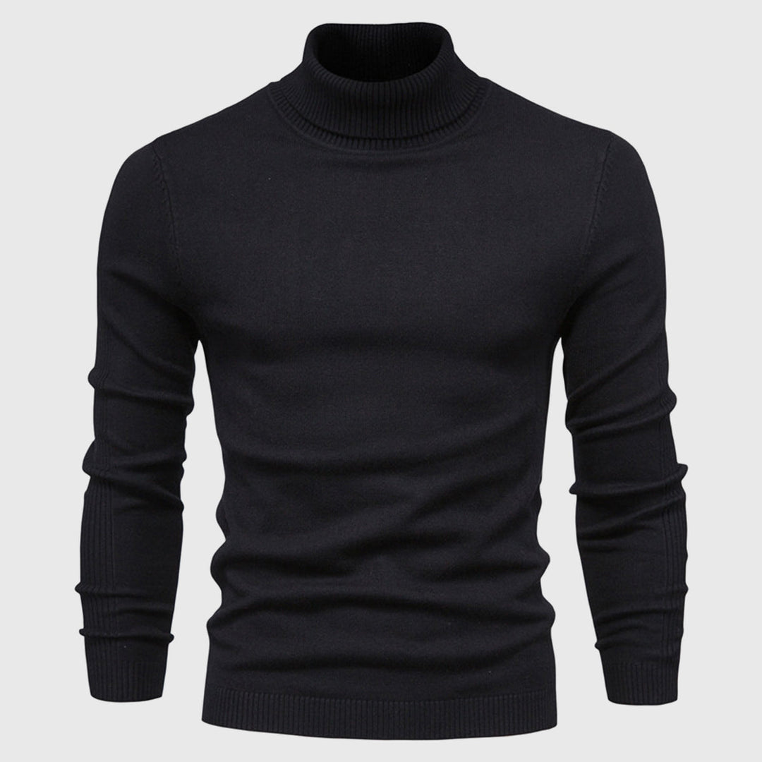 Rollkragenpullover für den Herbst - Hochwertiger waschbarer Pullover für Herren