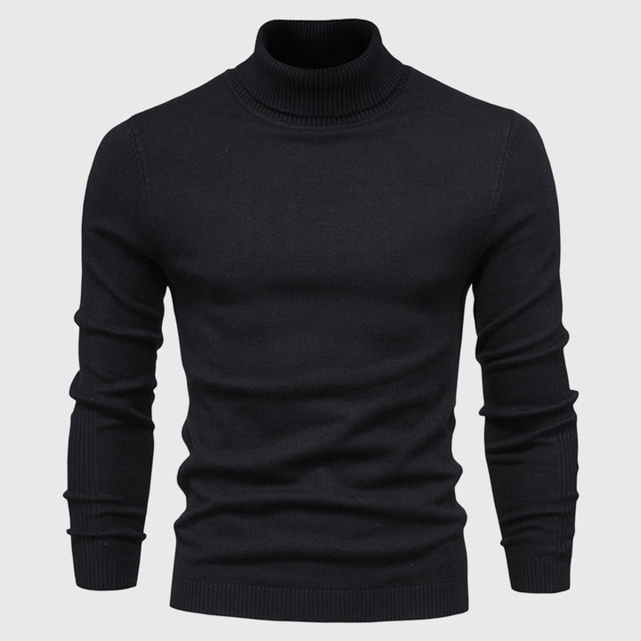 Rollkragenpullover für den Herbst - Hochwertiger waschbarer Pullover für Herren