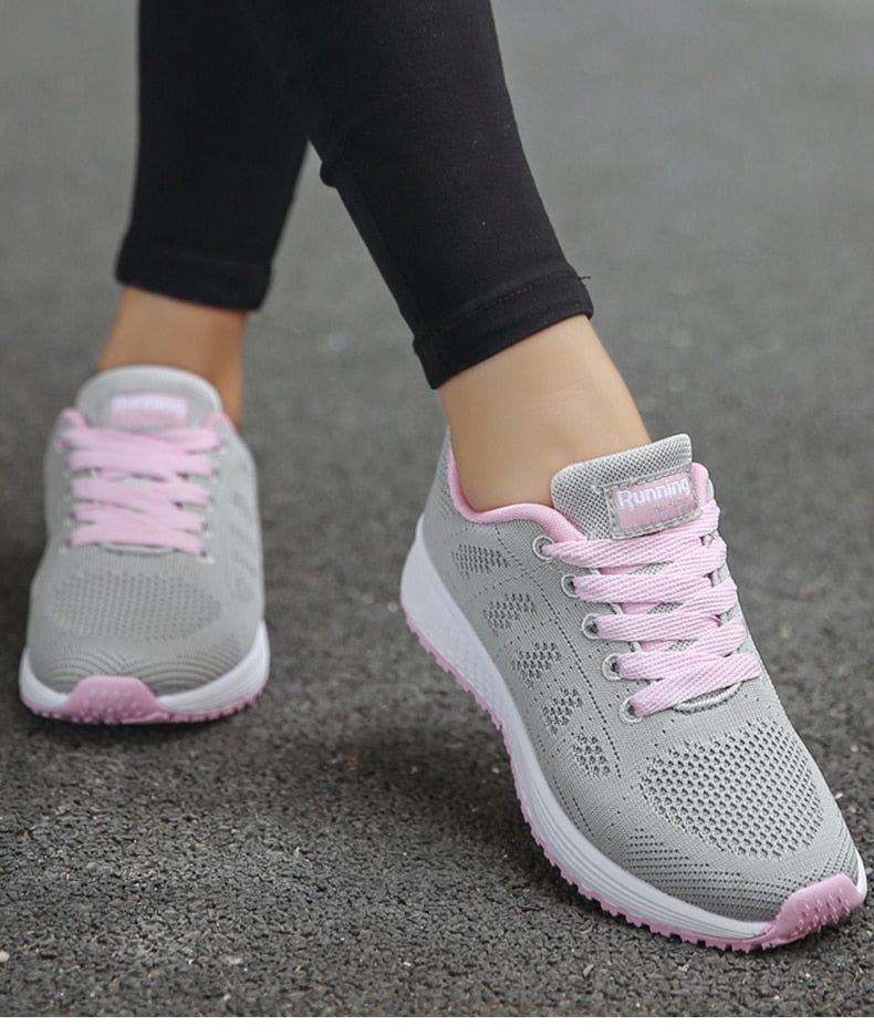 Sneaker für Damen - Trendy Bequeme Sommerschuhe für breite Füße