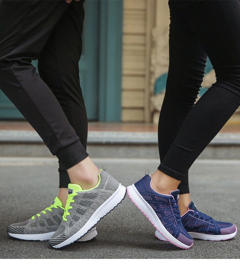 Sneaker für Damen - Trendy Bequeme Sommerschuhe für breite Füße