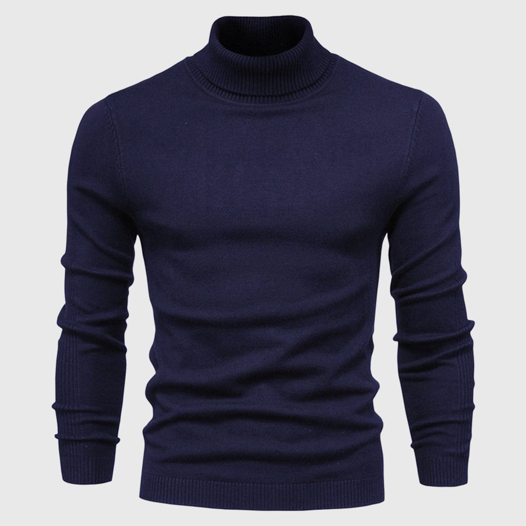 Rollkragenpullover für den Herbst - Hochwertiger waschbarer Pullover für Herren
