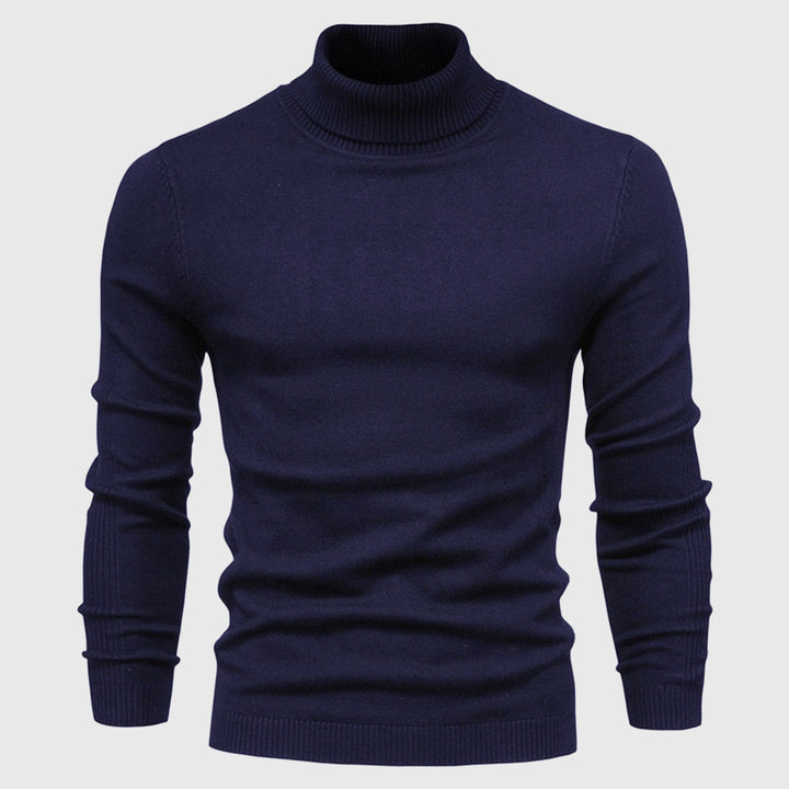 Rollkragenpullover für den Herbst - Hochwertiger waschbarer Pullover für Herren