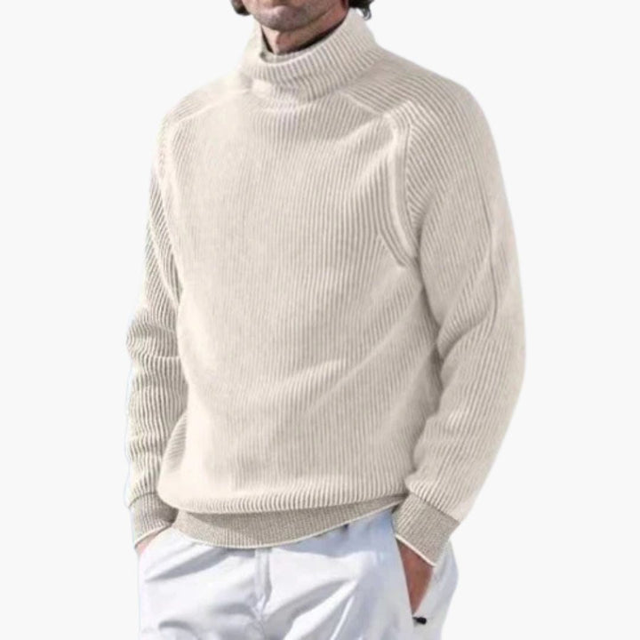 Rollkragenpullover für Kalte Tage - Premium Kaschmir-Pullover für Herren