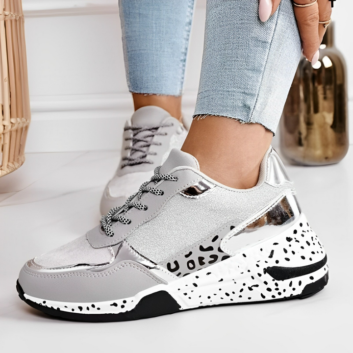 Sommerschuhe für Damen – Elegante Komfort Sneaker mit Muster