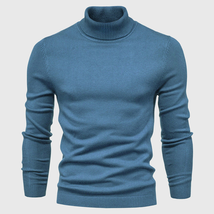Rollkragenpullover für den Herbst - Hochwertiger waschbarer Pullover für Herren