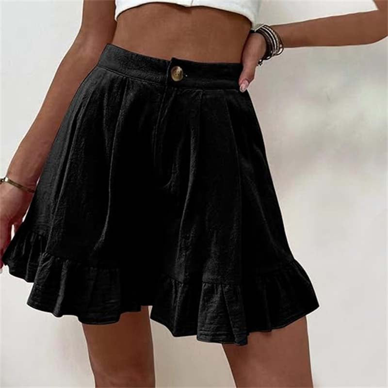 Kylie bermudas damen | Elegante lässige einfarbige Shorts