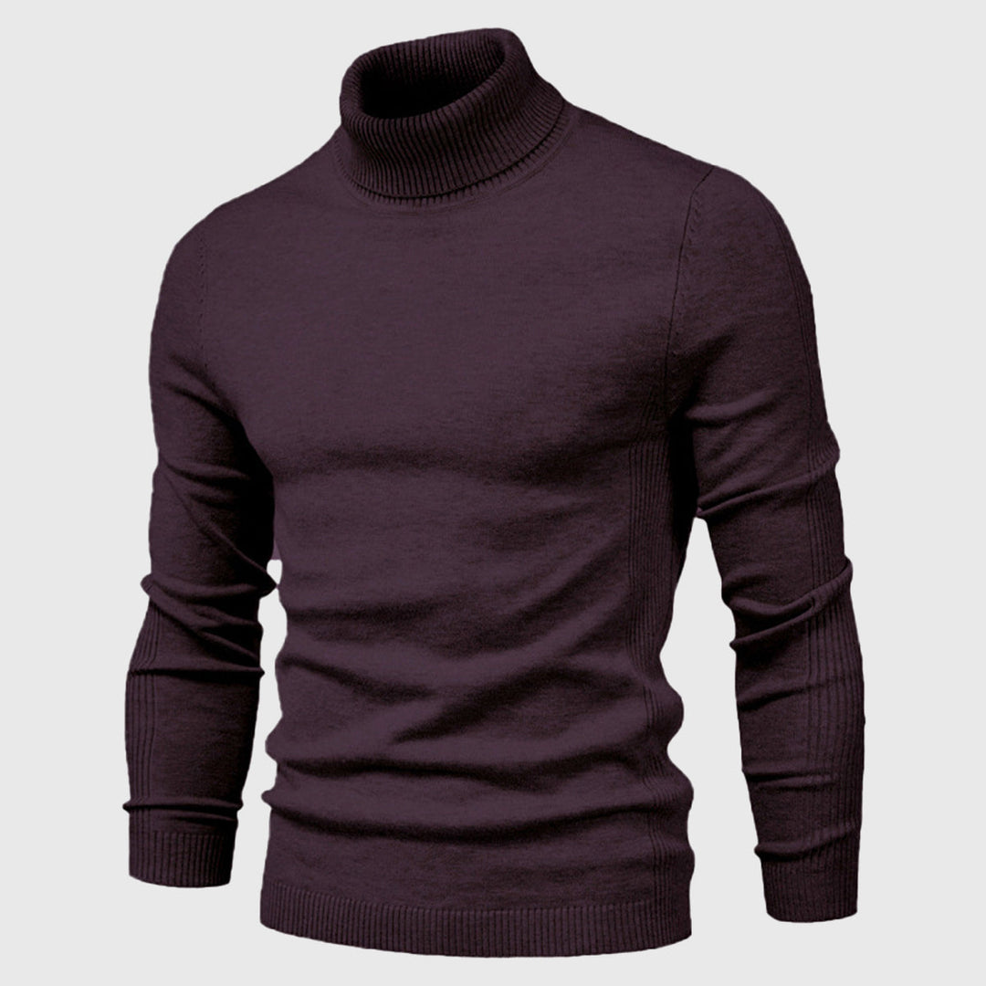 Rollkragenpullover für den Herbst - Hochwertiger waschbarer Pullover für Herren