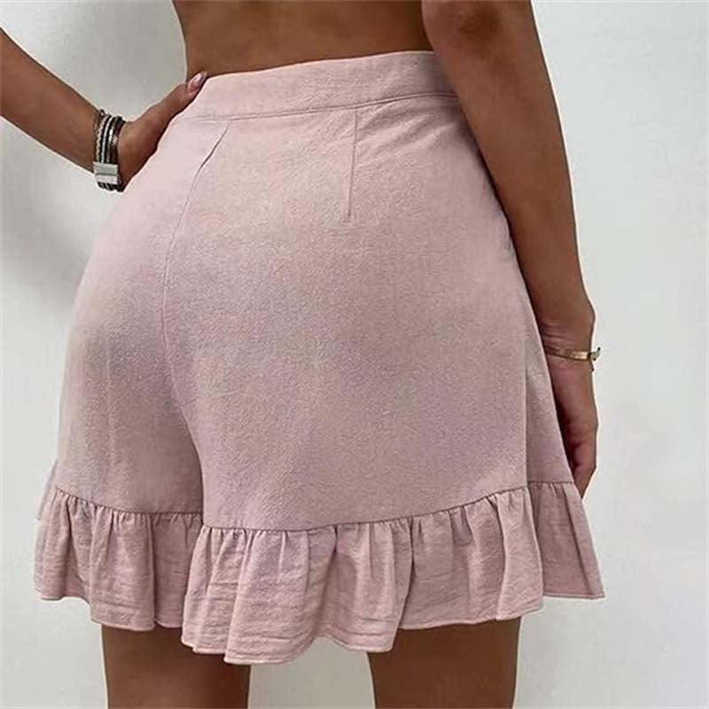 Kylie bermudas damen | Elegante lässige einfarbige Shorts