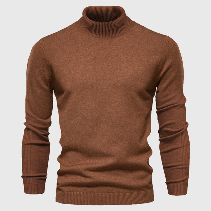 Rollkragenpullover für den Herbst - Hochwertiger waschbarer Pullover für Herren