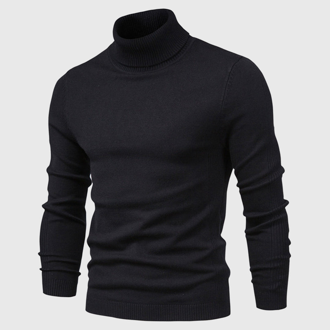 Rollkragenpullover für den Herbst - Hochwertiger waschbarer Pullover für Herren