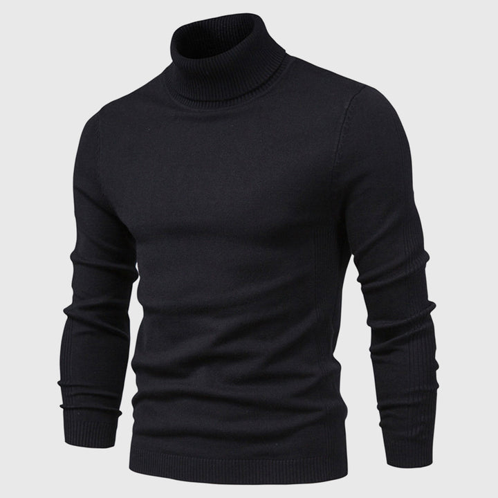 Rollkragenpullover für den Herbst - Hochwertiger waschbarer Pullover für Herren