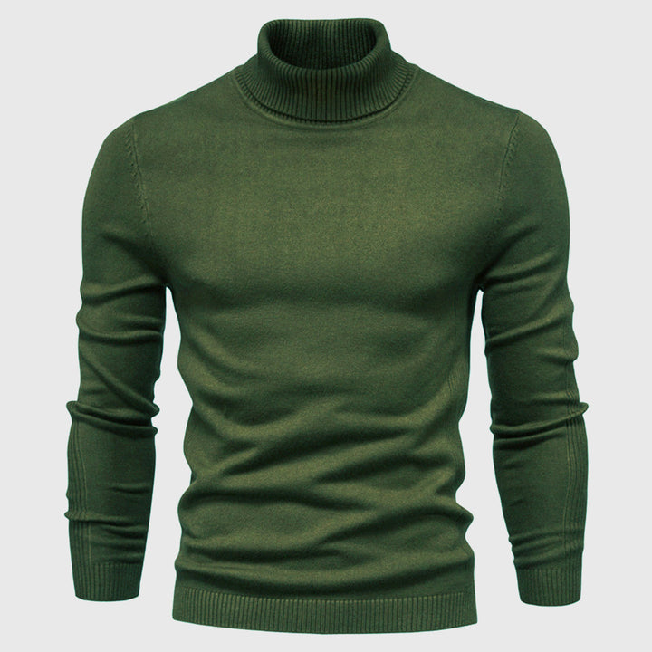 Rollkragenpullover für den Herbst - Hochwertiger waschbarer Pullover für Herren