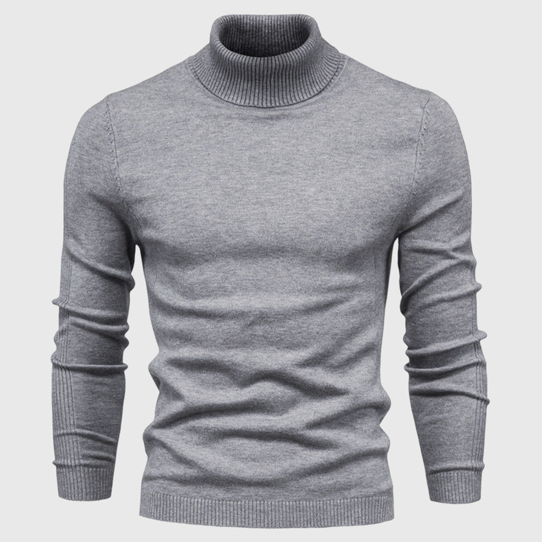 Rollkragenpullover für den Herbst - Hochwertiger waschbarer Pullover für Herren