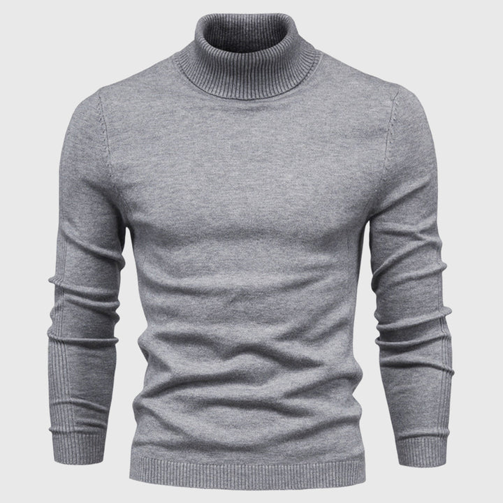 Rollkragenpullover für den Herbst - Hochwertiger waschbarer Pullover für Herren
