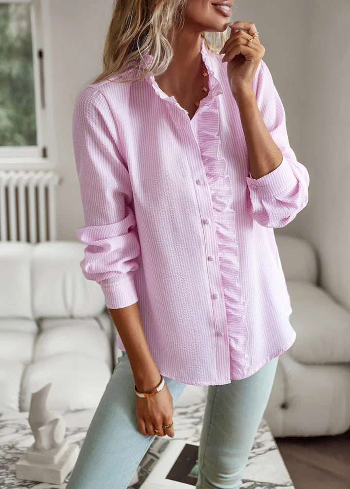 Hemdblusen für Damen - Elegante Bluse für den Sommer