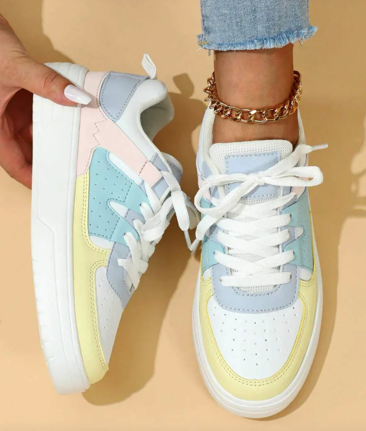 Air Sneaker für Damen - Trendige Bequeme Sommerschuhe mit hohen Sohlen