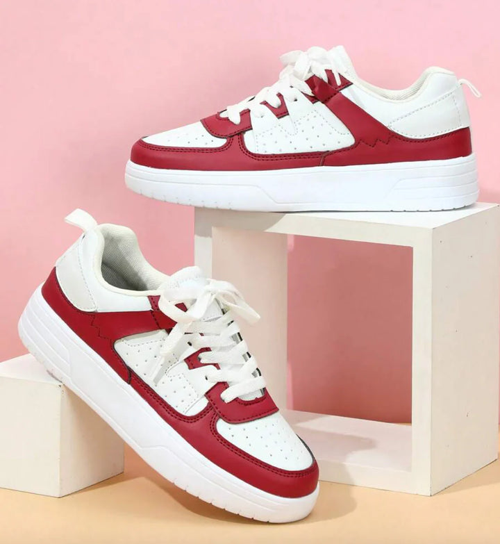 Air Sneaker für Damen - Trendige Bequeme Sommerschuhe mit hohen Sohlen