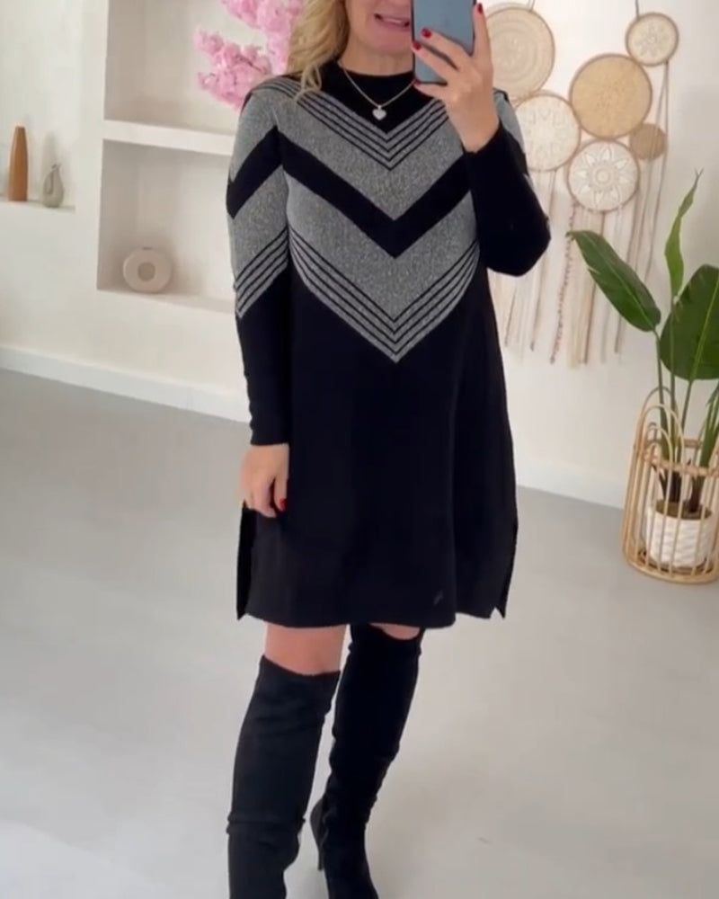 Annele Dekker Pullover | Langer Kleidungs-Pullover für Damen