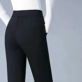 Beaumont Pantalon | Moderne schwarze Hose mit Stretch für Damen