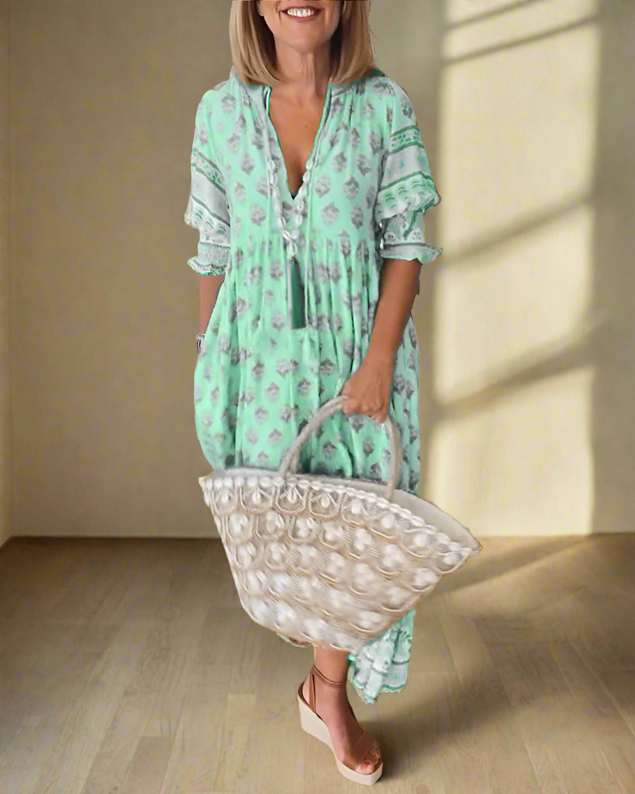 Boho Kleid Luftiges
