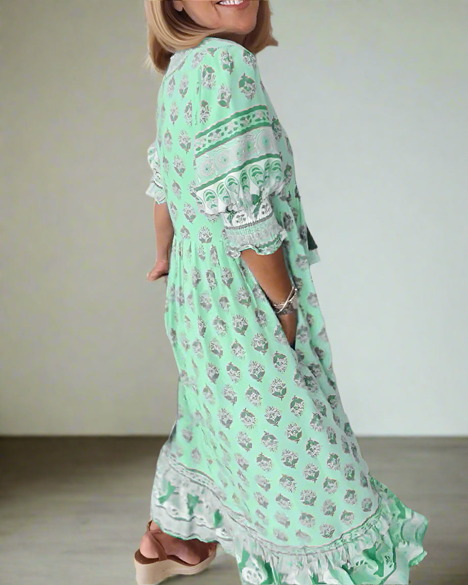 Boho Kleid Luftiges