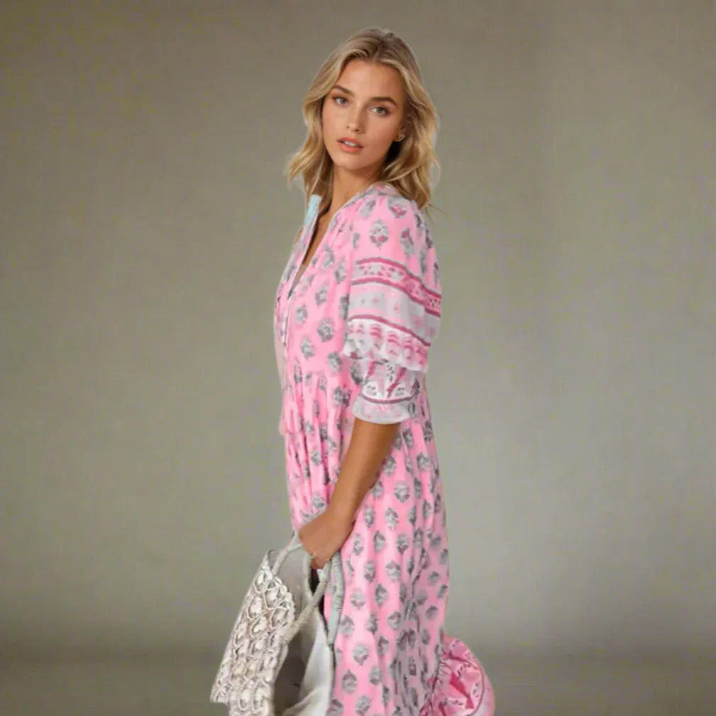 Boho Kleid Luftiges