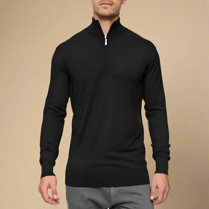 Troyer für den Herbst - Stilvolle zip Pullover für Herren